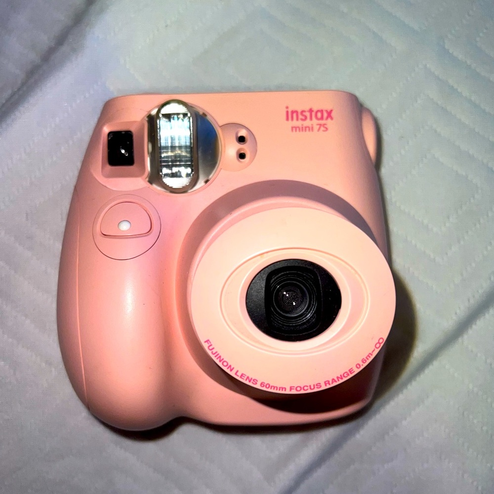 Instax mini 7s Polaroid camera with case